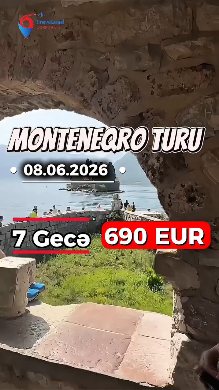 ☀️ Yay tətilinizi Monteneqroda keçirin! 🇲🇪✈️
