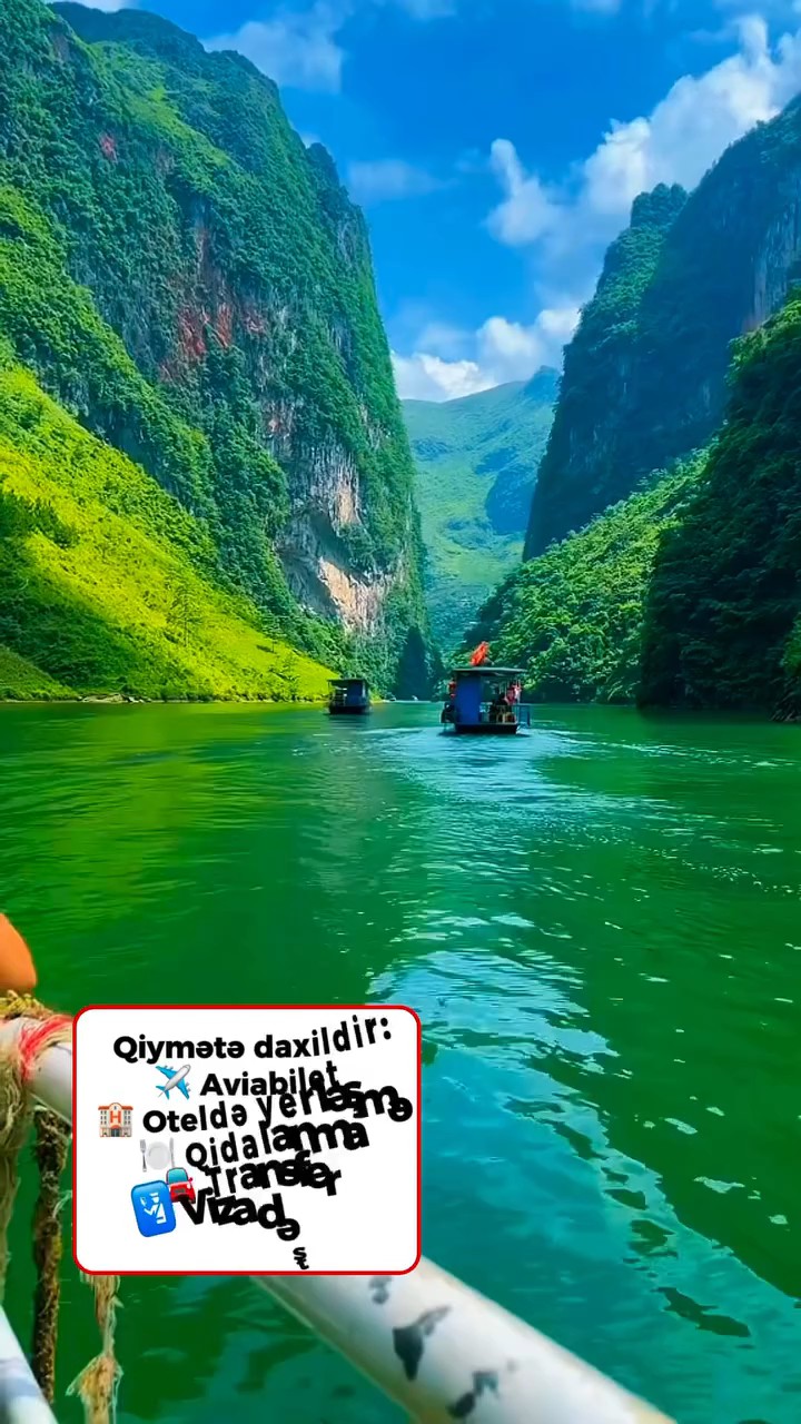16 iyun – 25 iyun tarixlərində ekzotik Vyetnam tətilinə yollanın! 🌴✨