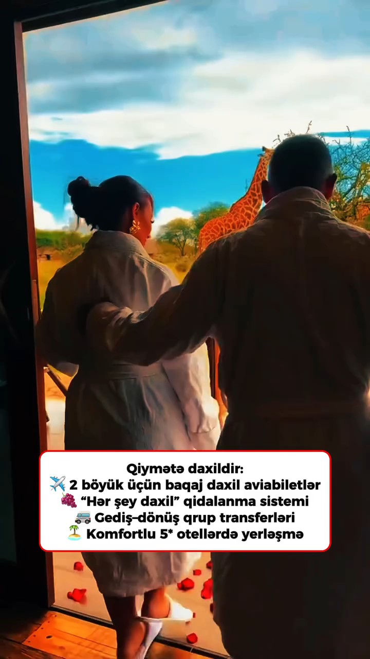🌴 Zanzibar’da unudulmaz yay tətilinə hazır olun! ✨