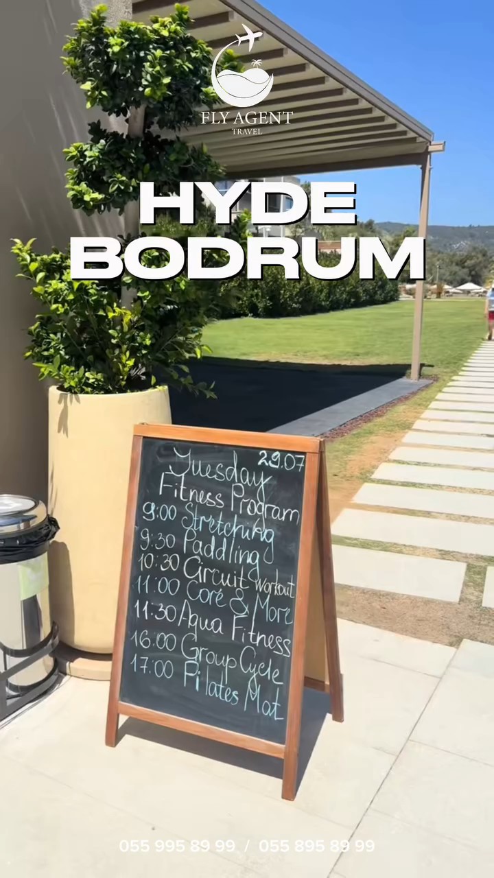 HYDE BODRUM (16+) 5* oteldə sizi unudulmaz bir tətil gözləyir 💙 möhtəşəm istirahət 🌊 @hydebodrum