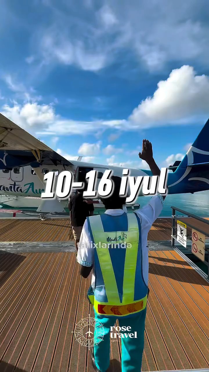 🌴 Maldiv adaları — hər fəsildə romantika, sakitlik və möhtəşəm okean mənzərələri deməkdir 💙