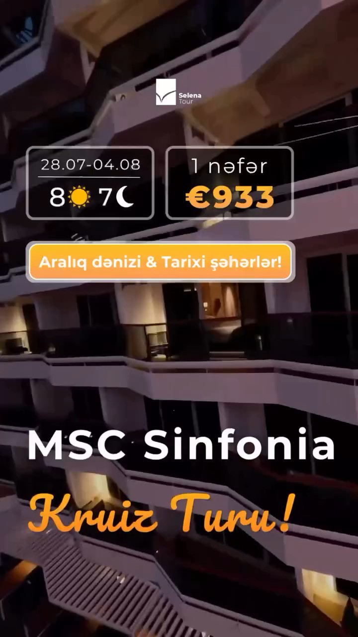 🚢 MSC SINFONIA 🇬🇷🇮🇹