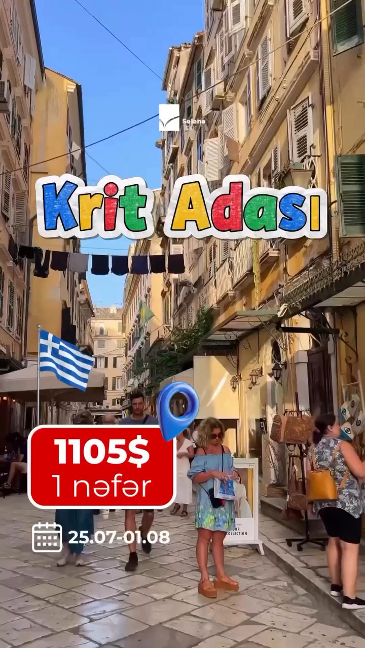 🏝️Krit adası - 7 gecə 8 gün