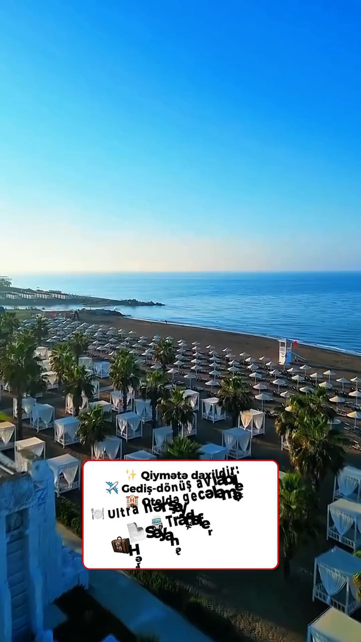 ☀️ Ailənizlə unudulmaz yay tətilinə hazırsınız? 🌴👨‍👩‍👧‍👦