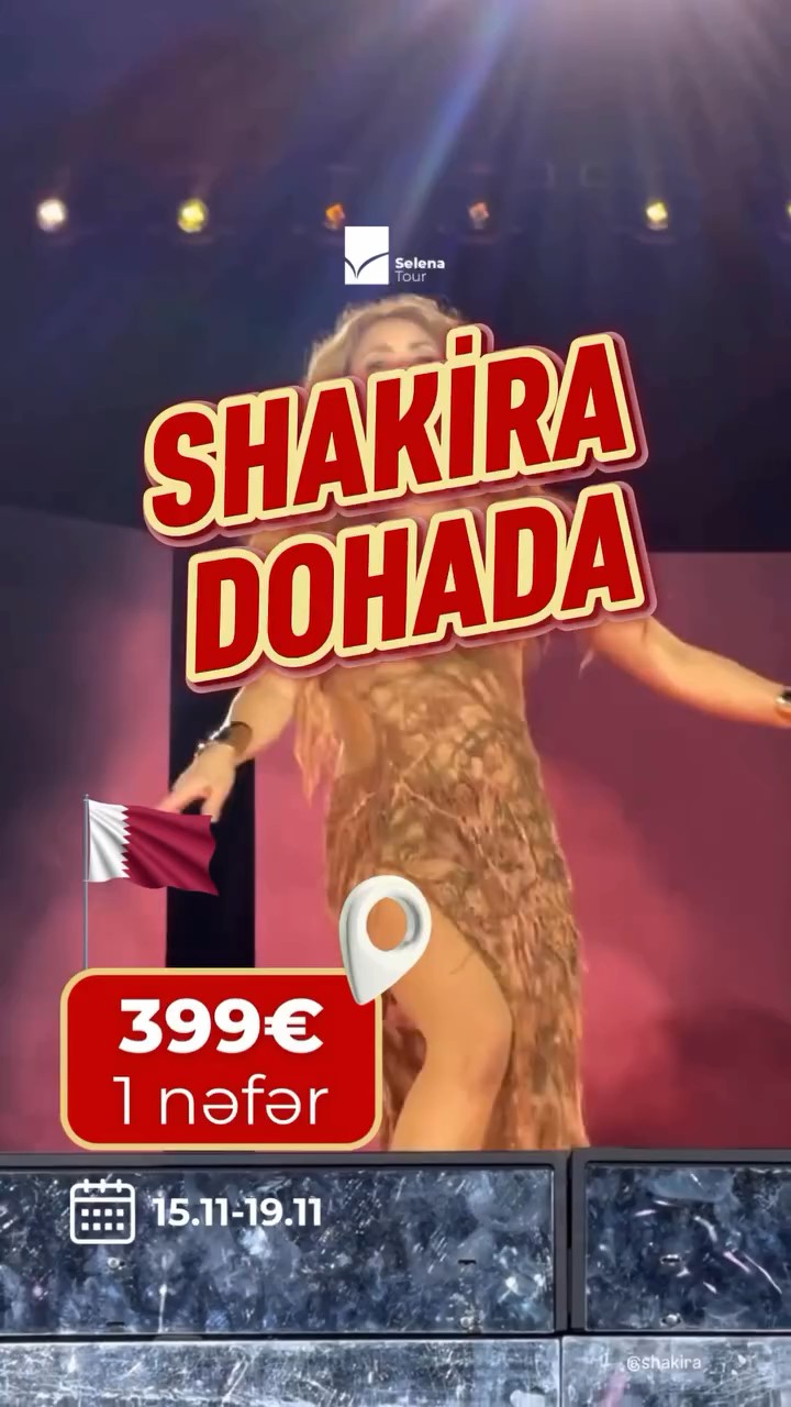 SHAKİRA KONSERT • Qatar-Doha