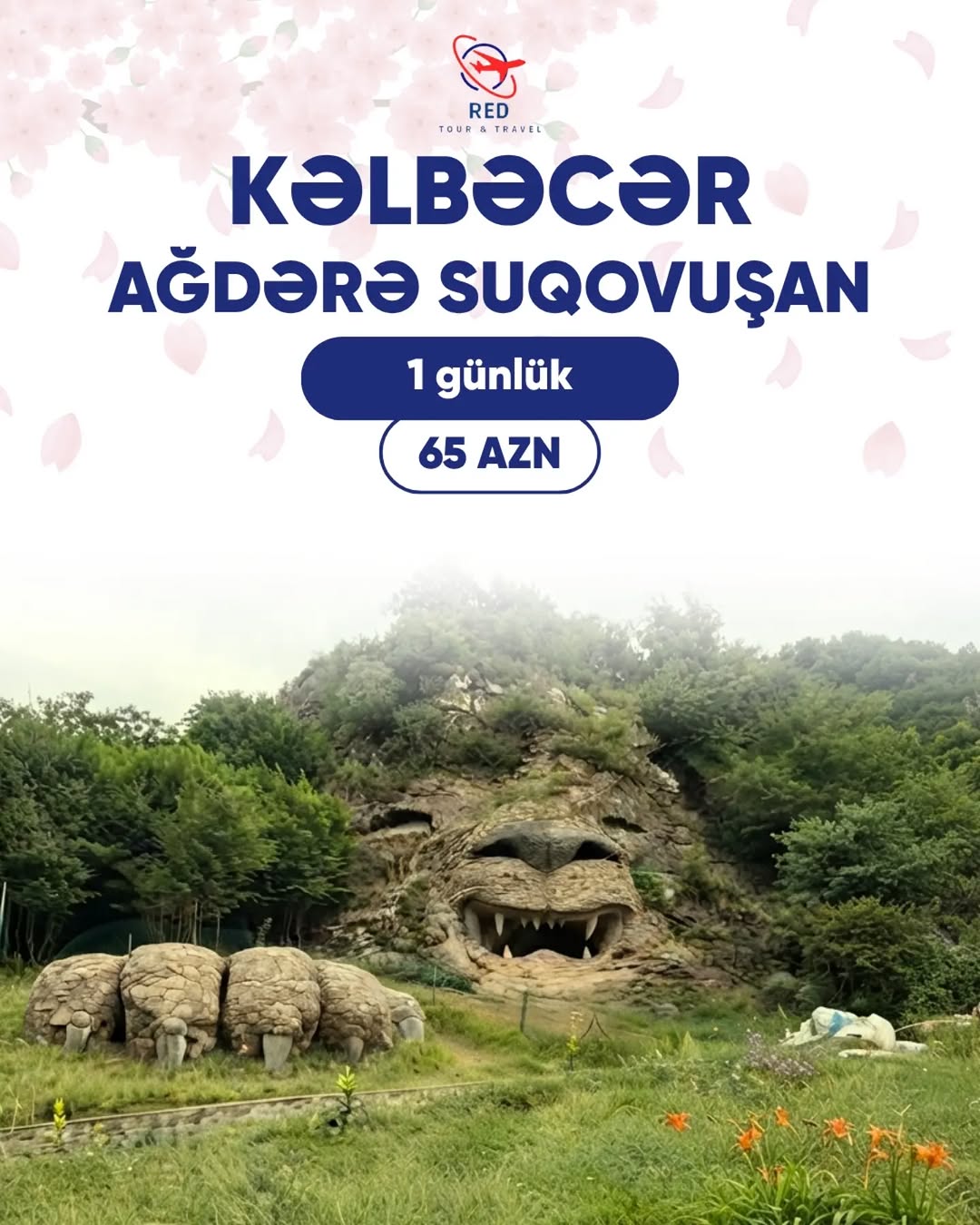 •1 Günlük Kəlbəcər - Ağdərə - Suqovuşan turu 🇦🇿