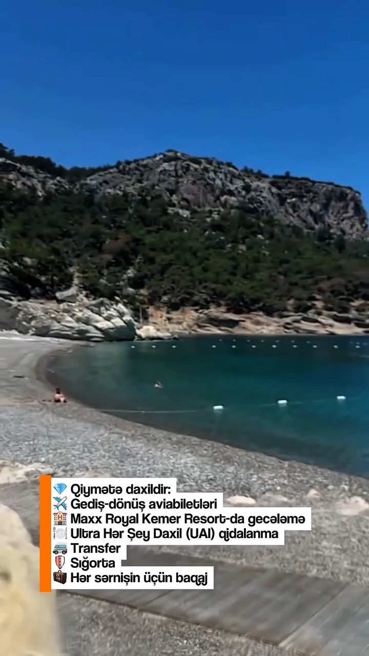 ✨ Maxx Royal Kemer ilə lüks tətil sizi gözləyir! ✨
