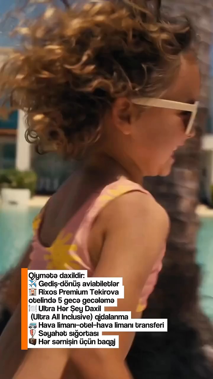 🌊 Rixos Premium Tekirova – Aralıq dənizi sahilində dəbdəbəli istirahət sizi gözləyir! ✨