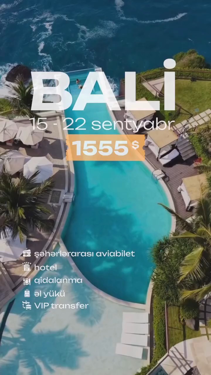 Qatar hava yolları ilə Bali turu!☀️🏝️