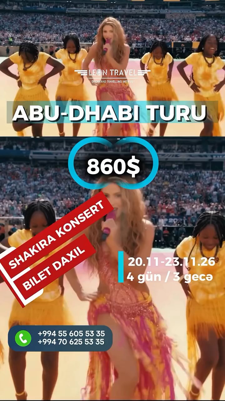 SHAKIRA LIVE IN ABU DHABI
