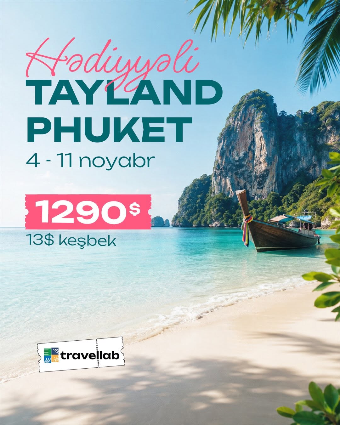 Hədiyyəli Tayland - Phuket turu! ✈️🎁