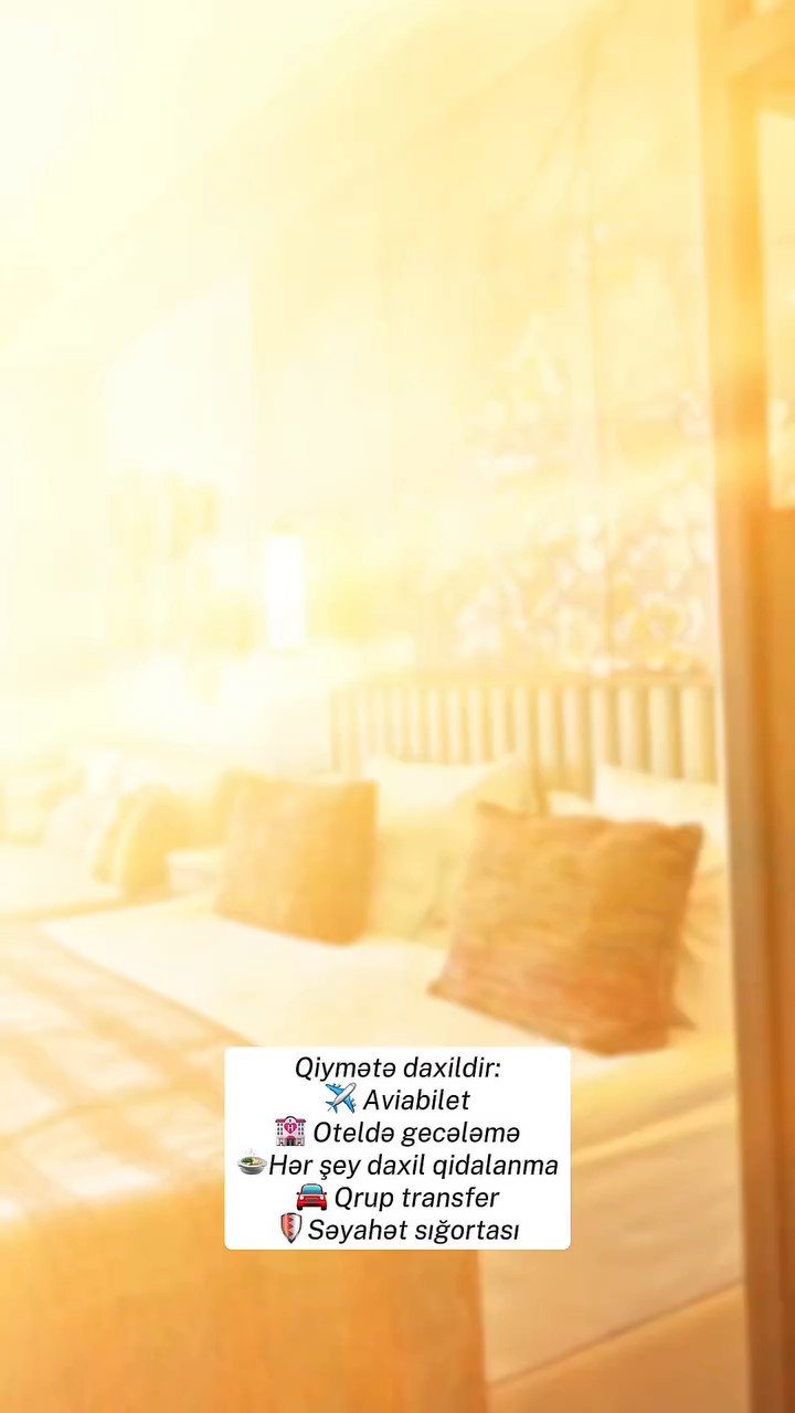 BELEK'DƏ LÜKS TƏTİL SİZİ GÖZLƏYİR!