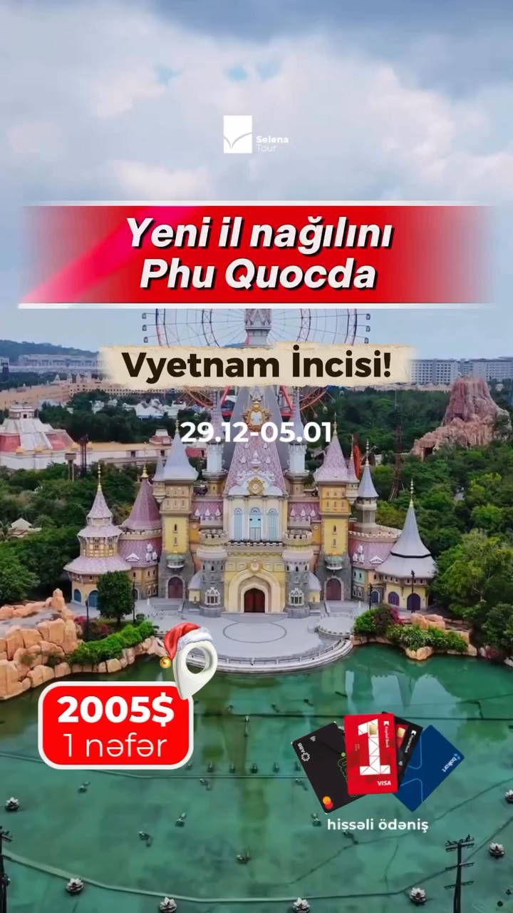 🔥 YENİ İL ÜÇÜN PHU QUOC-U İNDİCƏ REZERVASİYA EDİN! 🎄🌴