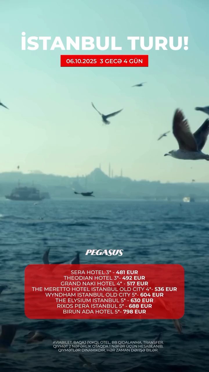 İSTANBUL TURU!