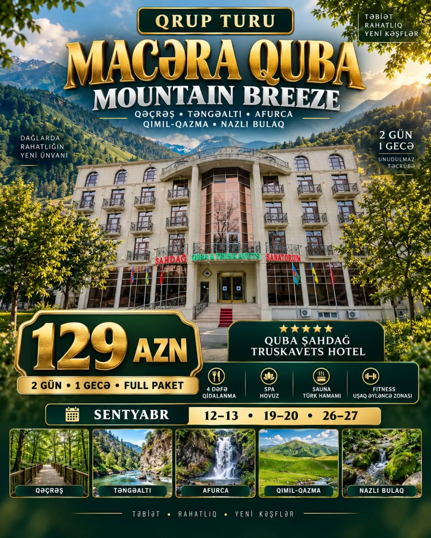 🏔️ MACƏRA QUBA – MOUNTAIN BREEZE TURU