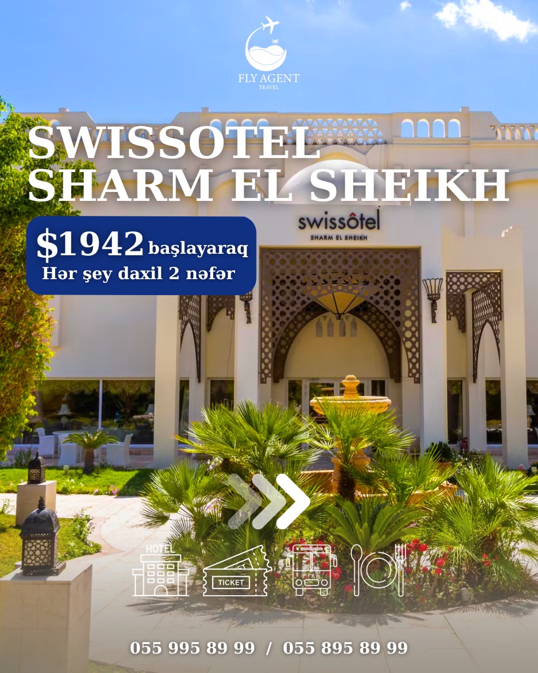 Swissotel Sharm El Sheikh Collection By Rixos 5* 💙 erkən rezervasiya 🔥