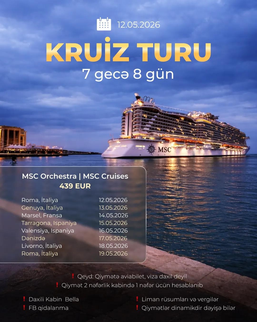 KRUİZ TURU