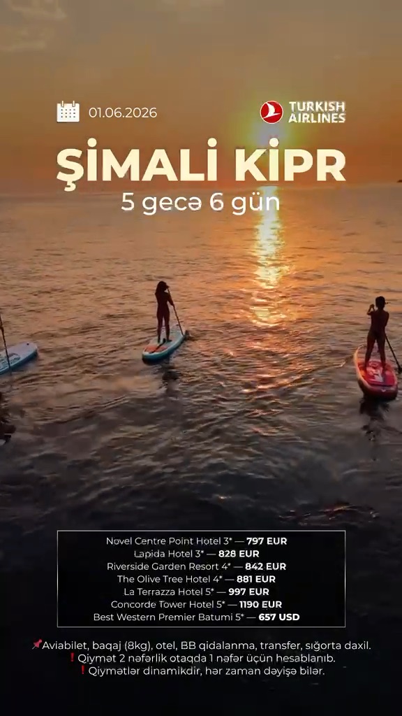 ŞİMALİ KİPR TURU !
