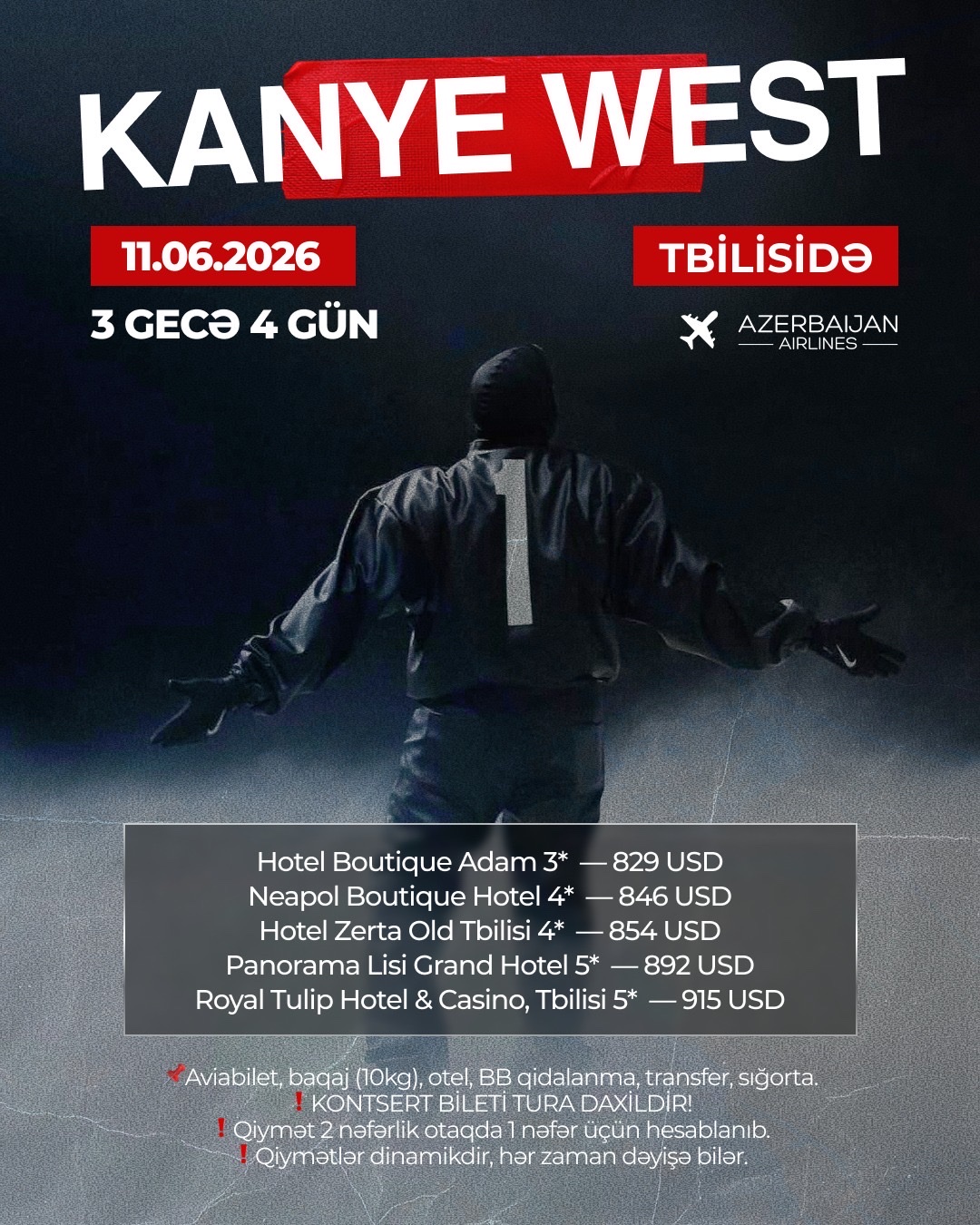 KANYE WEST TBİLİSİDƏ