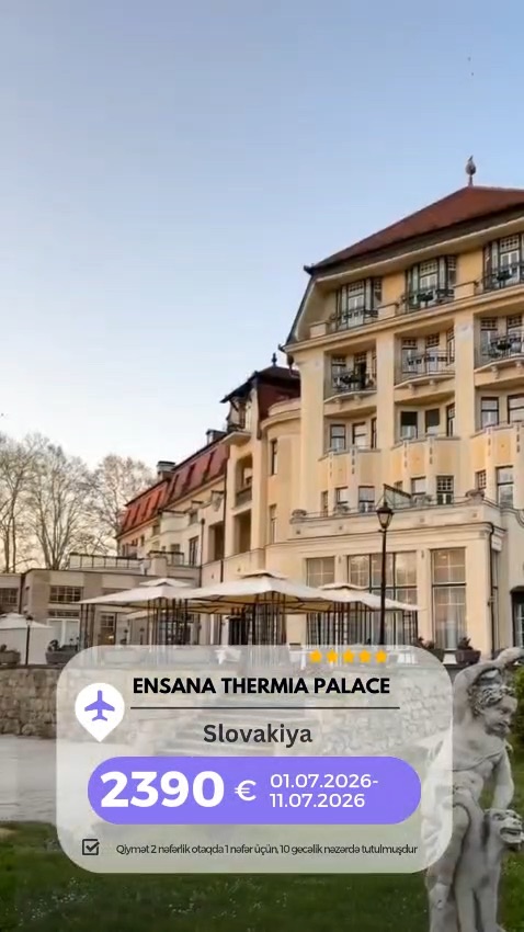 Slovakiya • Ensana Thermia Palace Health Spa Hotel 5* (Пьештяни) FB + TRADITIONAL SPA STAY 21 PROC/WEEK