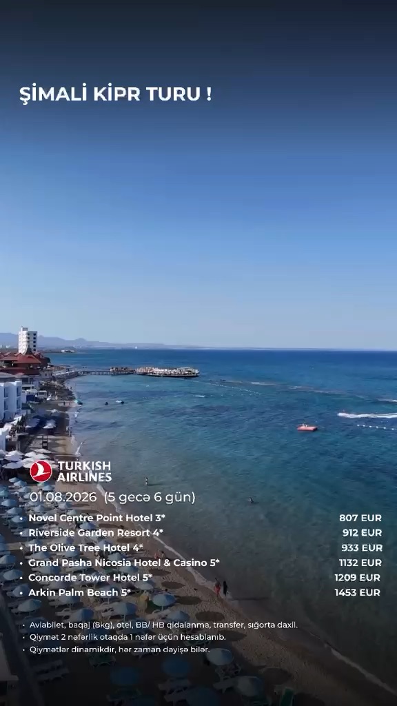 ŞİMALİ KİPR TURU !