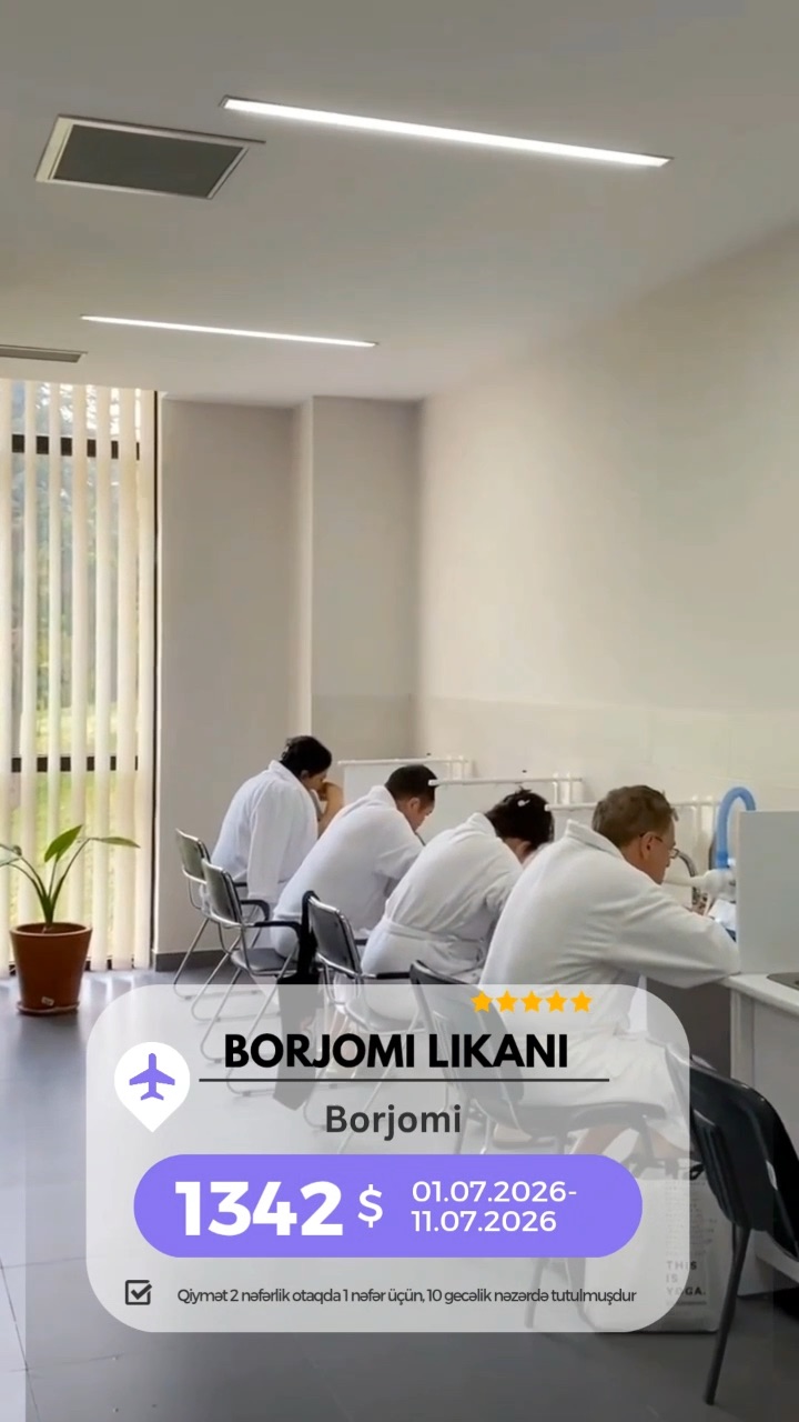 🌿 Borjomi Likani — Gürcüstanda premium istirahət və sağlamlıq turu 🇬🇪