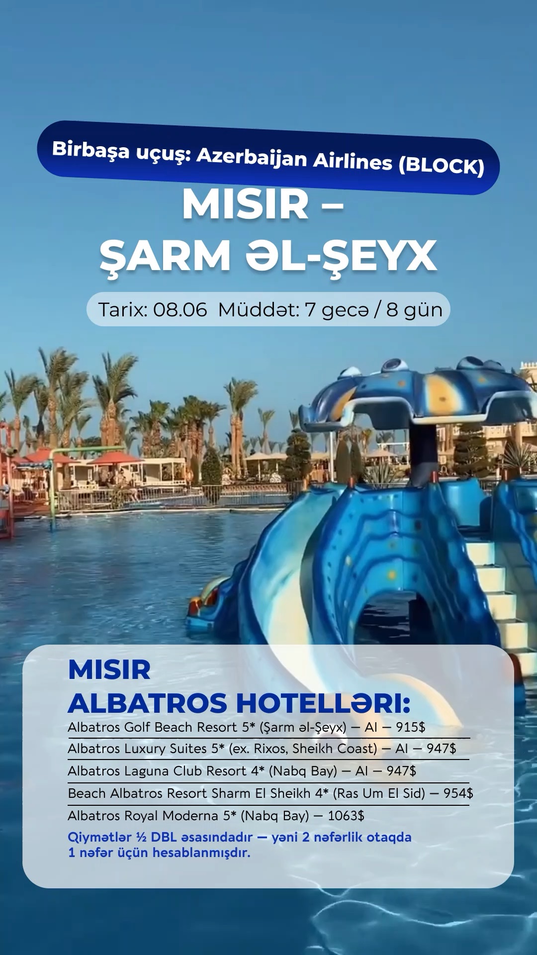 🌴 Misir – Şarm əl-Şeyx ☀️