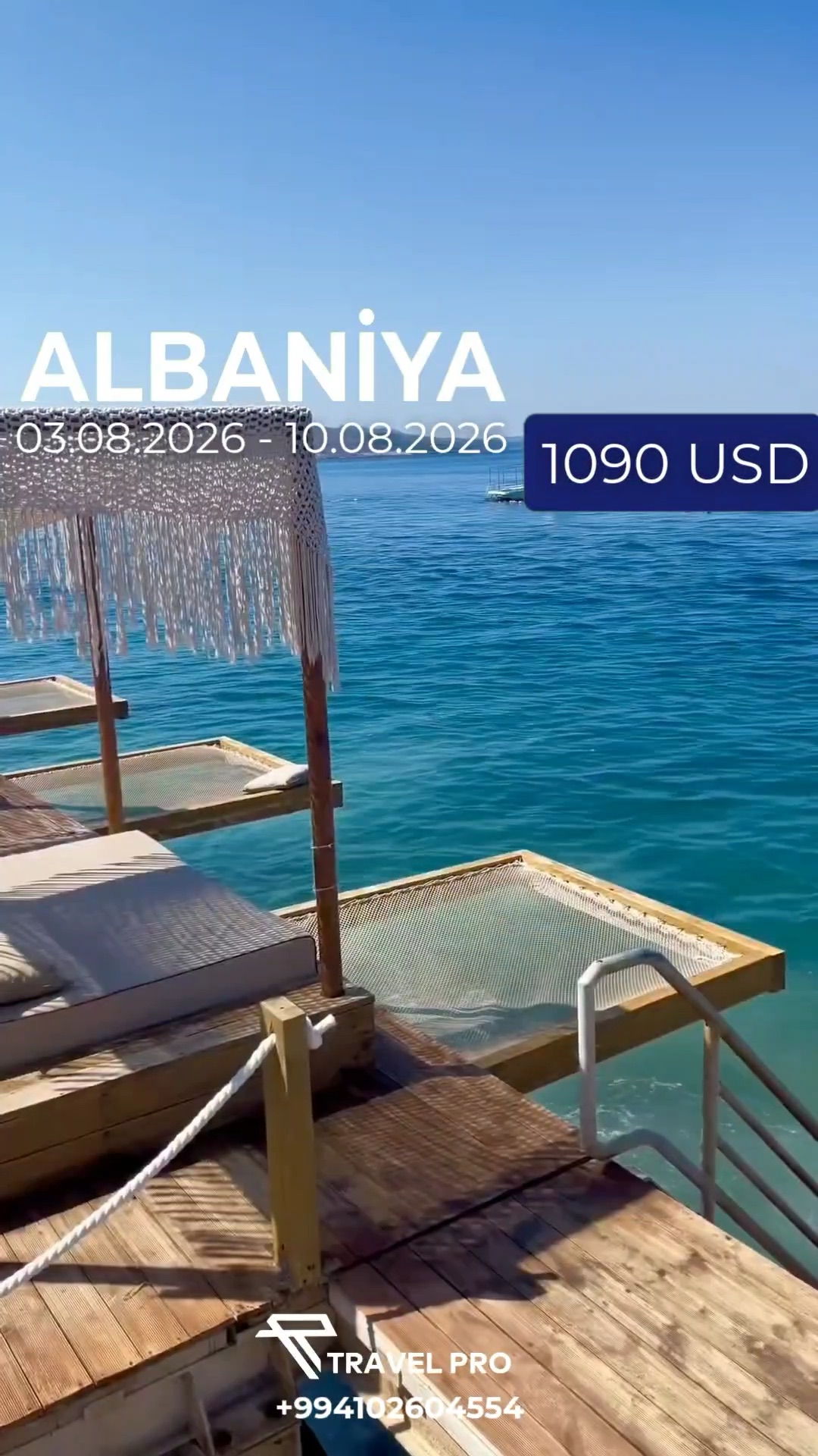 🇦🇱 Albaniya Turu – Yay Tətilinizi Planlaşdırın! ☀️✈️