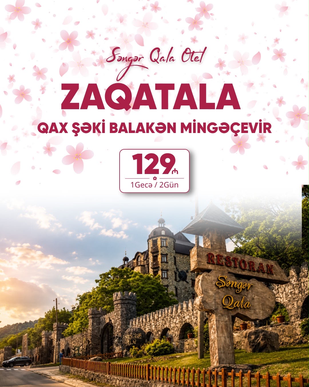 🌿 *Şimal-Qərbə Möhtəşəm Səyahət – 5 Rayon Turu*🌿