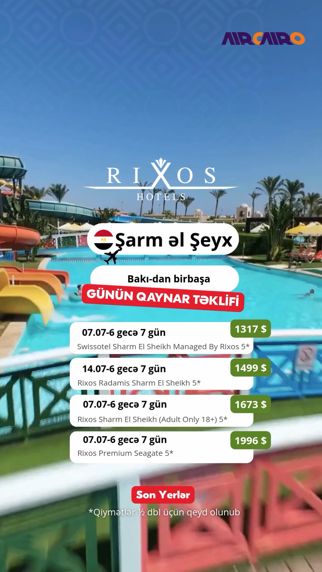 RIXOS | ŞARM ƏL-ŞEYX