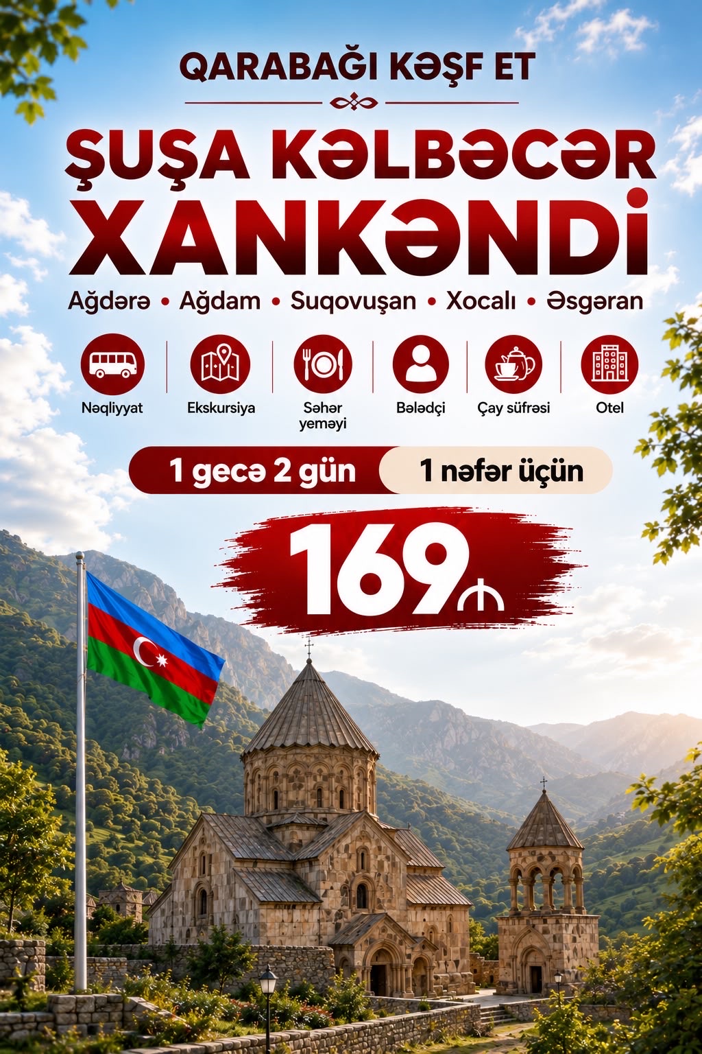 🌿_*ŞUŞADAN KƏLBƏCƏRƏ – QARABAĞIN İNCİLƏRİ!*_🌿
