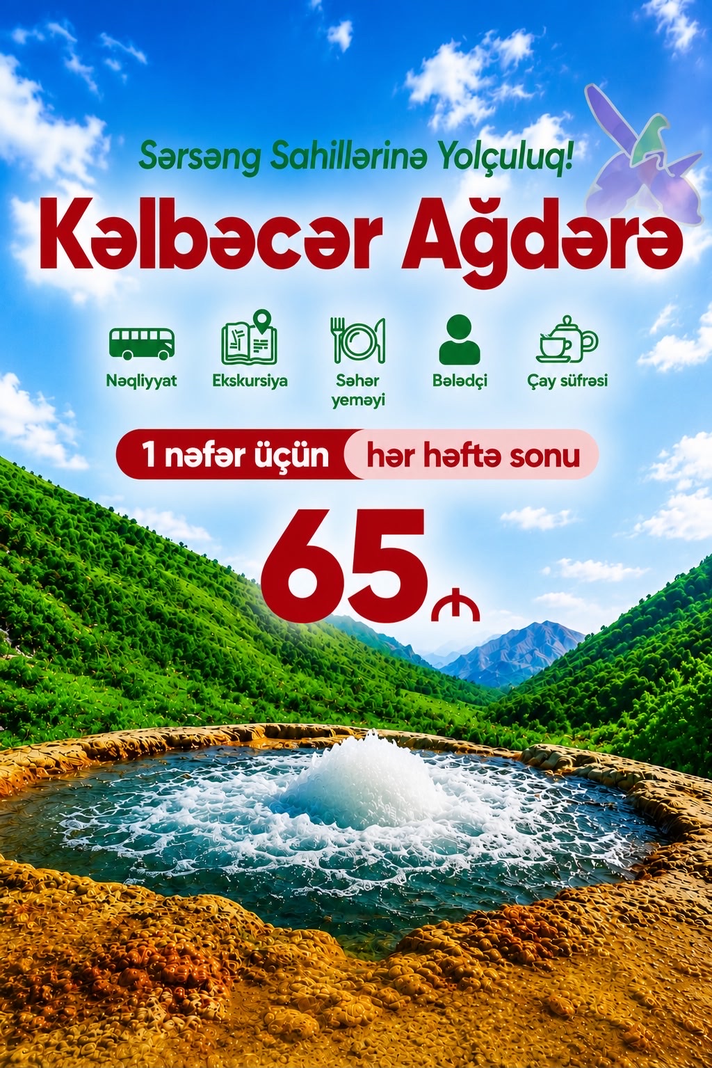 Kəlbəcər - Ağdərə - Suqovuşan Turu 🇦🇿