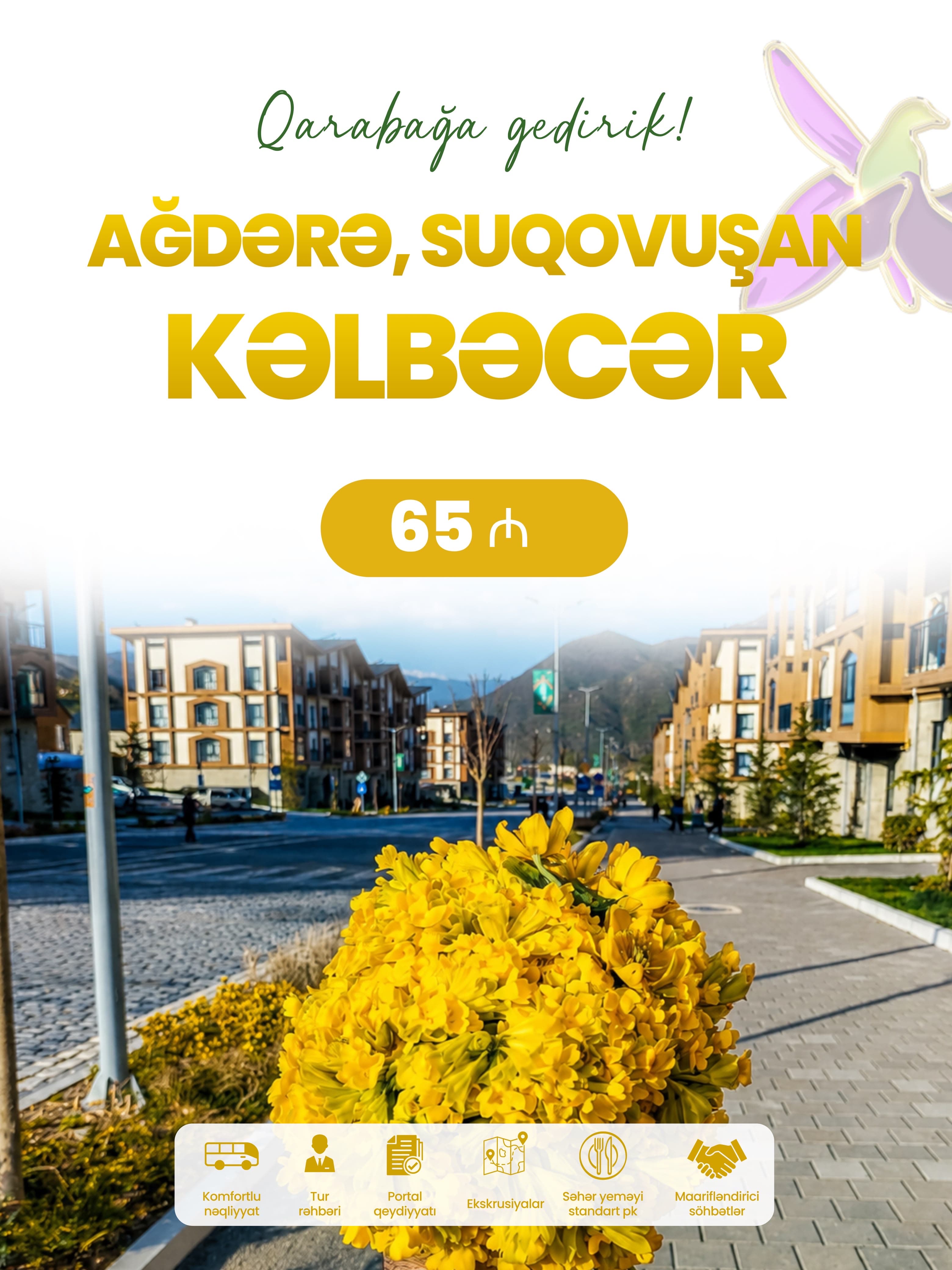 Kəlbəcər - Ağdərə - Suqovuşan Turu 🇦🇿