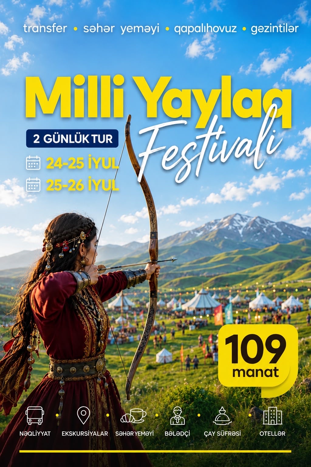 V-ci Milli Yaylaq Festivalı Turu