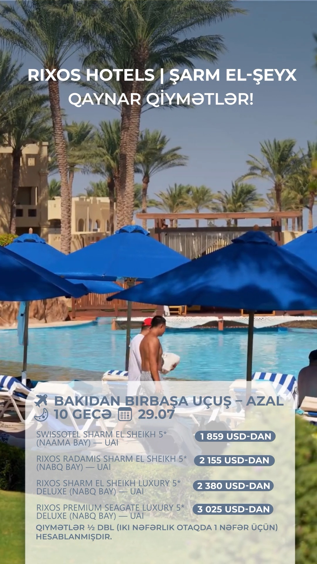 RIXOS HOTELS | ŞARM EL-ŞEYX