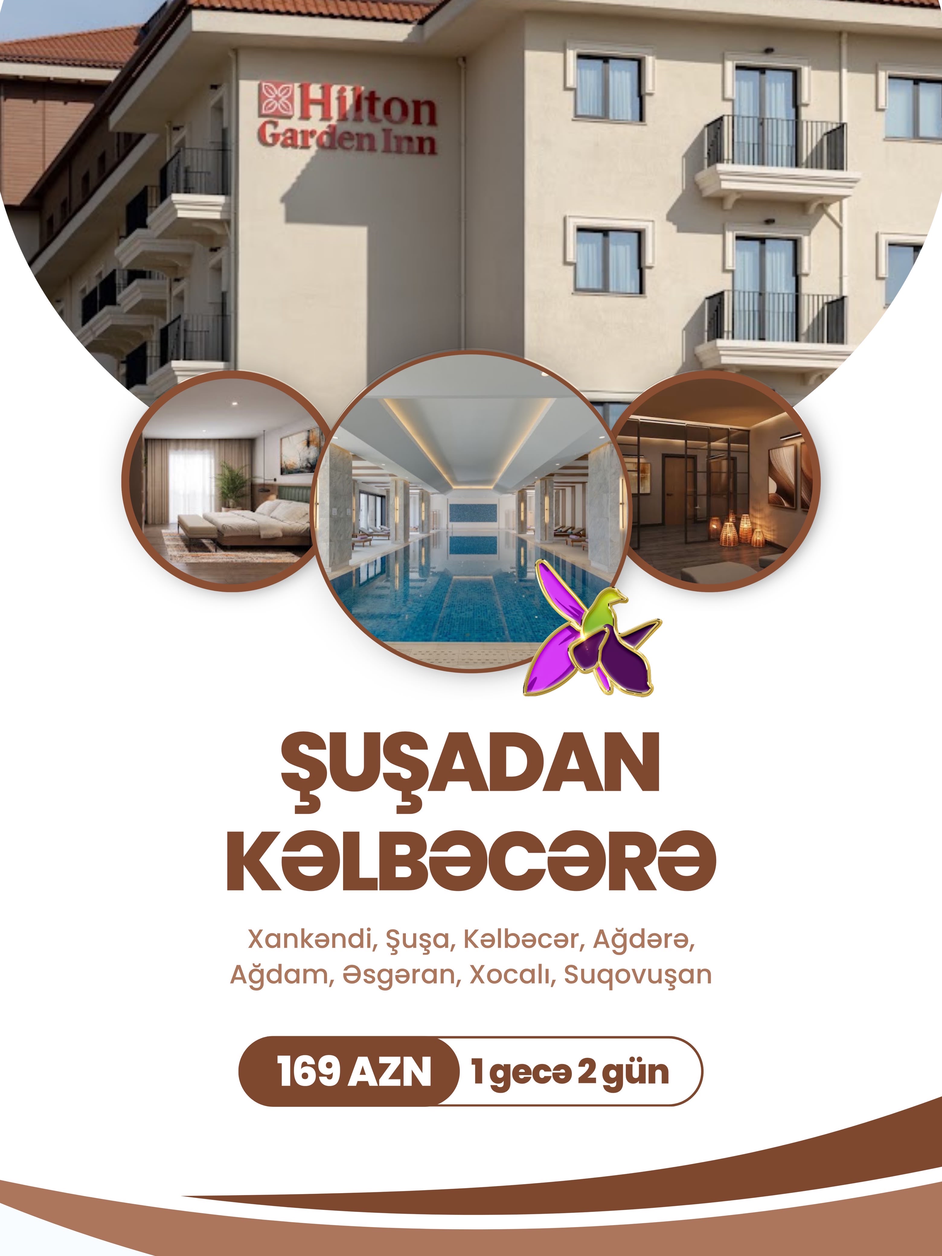 ŞUŞADAN KƏLBƏCƏRƏ – QARABAĞIN İNCİLƏRİ!