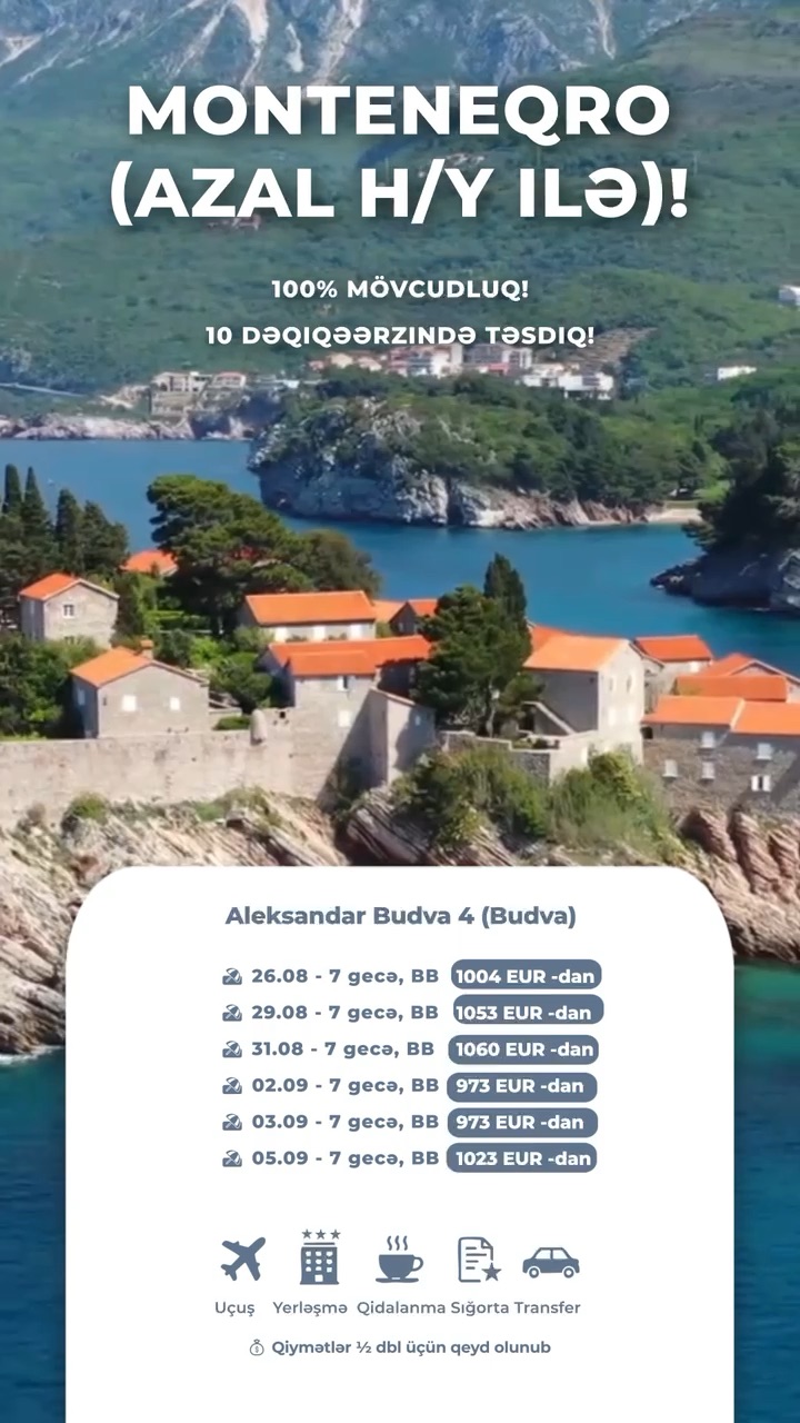 Monteneqro (AZAL h/y ilə)!