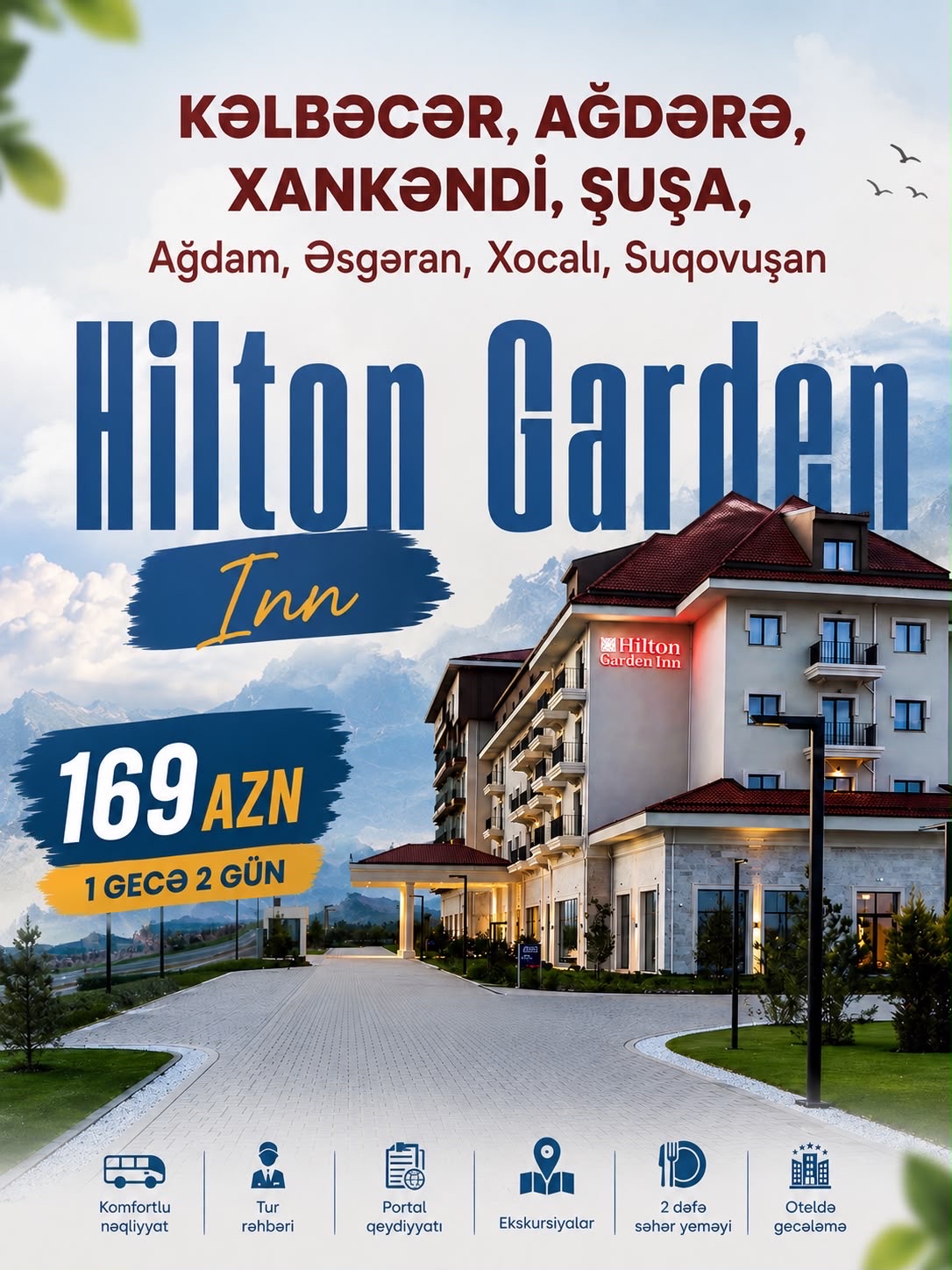 ŞUŞADAN KƏLBƏCƏRƏ – QARABAĞIN İNCİLƏRİ!