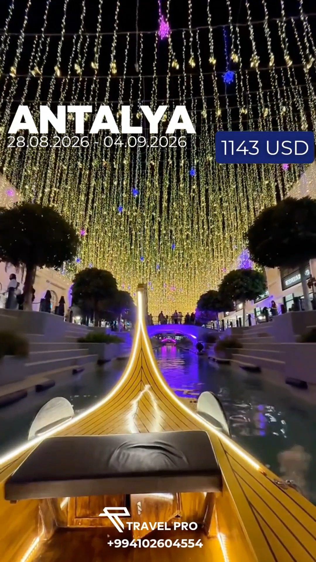 🌴 ANTALYA TURU | 28.08.2026 – 04.09.2026 ☀️