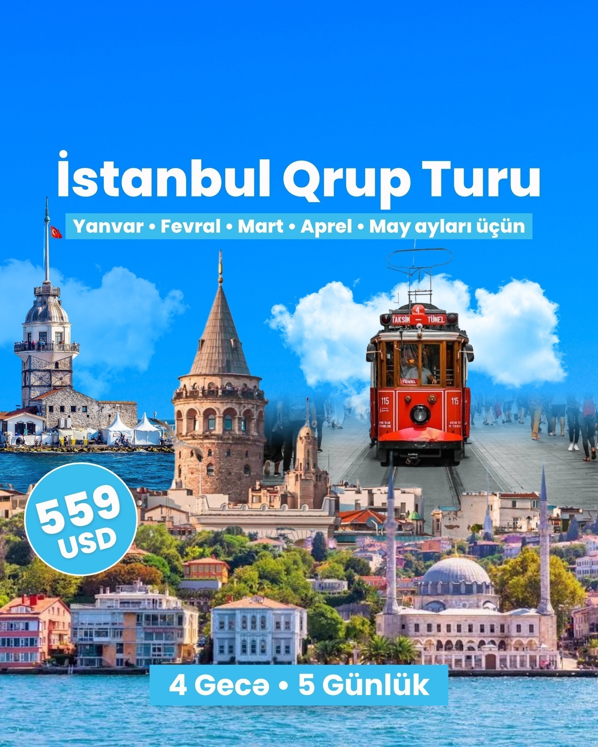 VİP İstanbul Qrup tur