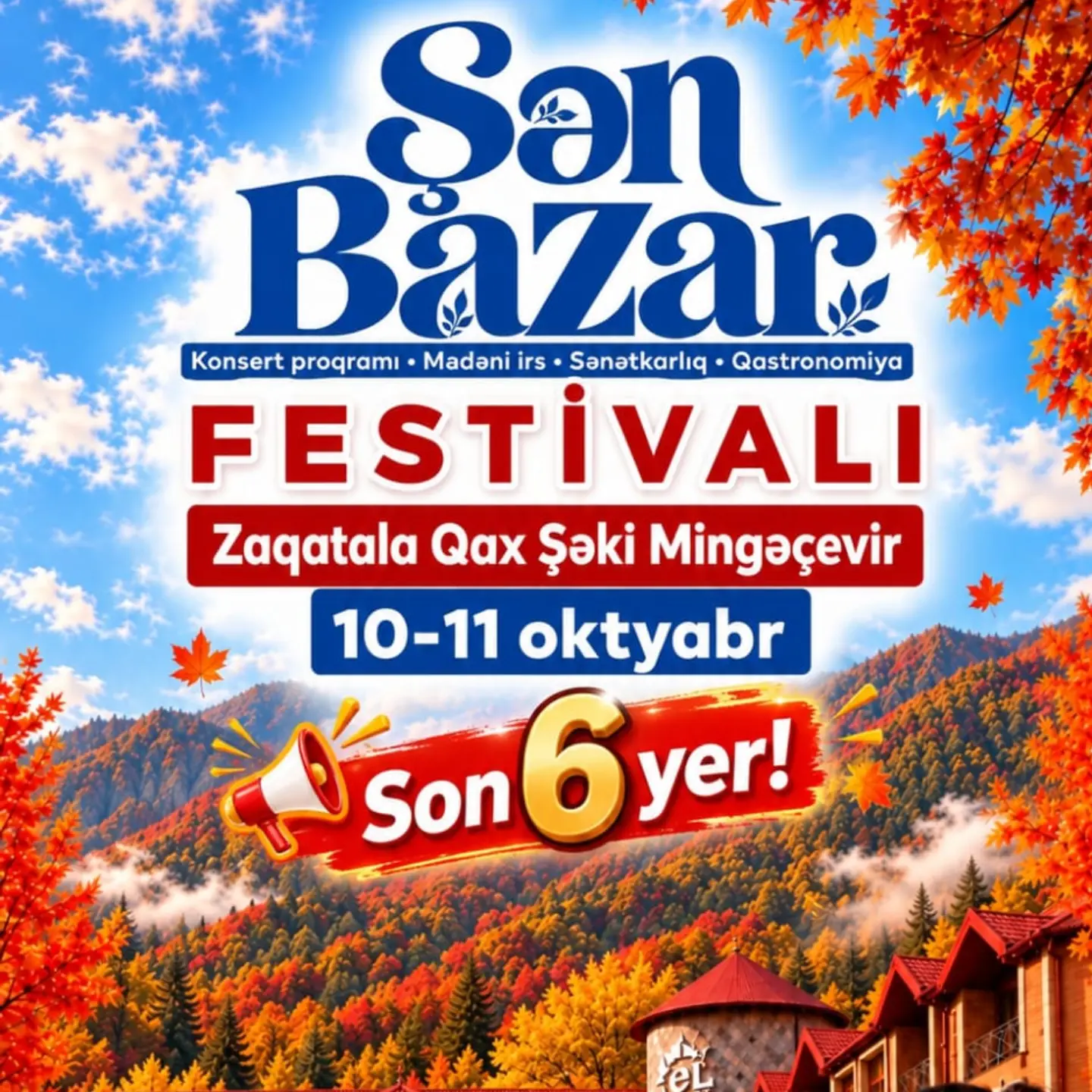 Haminin gözlədiyi Şən Bazar festivalına gedirik, həm də 2 günlük 🤩