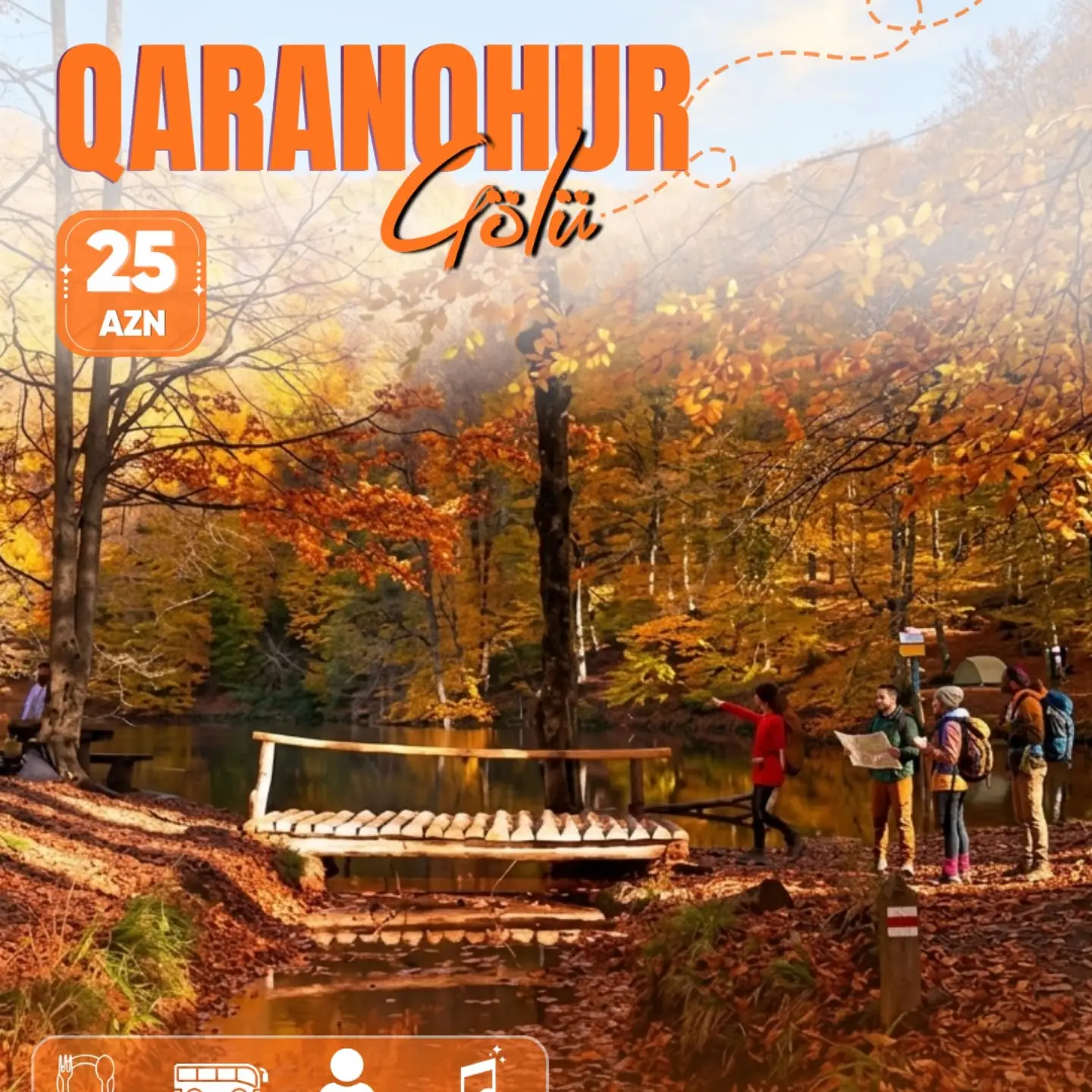 🍂Dəniz səviyyəsindən 1520 metr yüksəklikdə, sıx meşəliklə əhatə olunmuş gözəl bir dağ gölü xəyal edin, biz də sizin xəyalınızı gerçək edək🍂😍