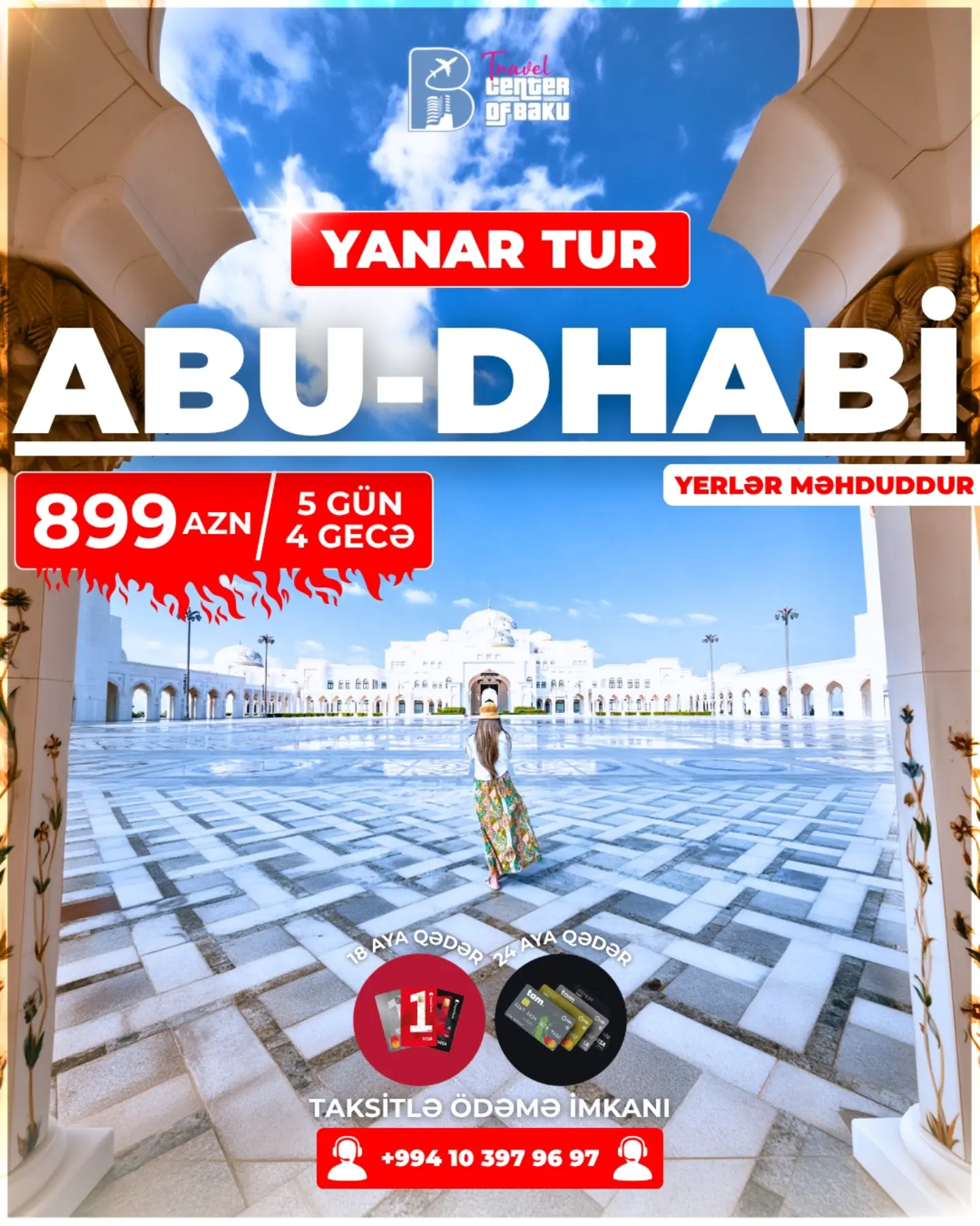Abu Dhabi turu - 899 azn🔥 (4 gecə 5 gün)